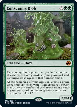 Consuming Blob 177/277 (Innistrad: Midnight Hunt)  | Good Games Modbury