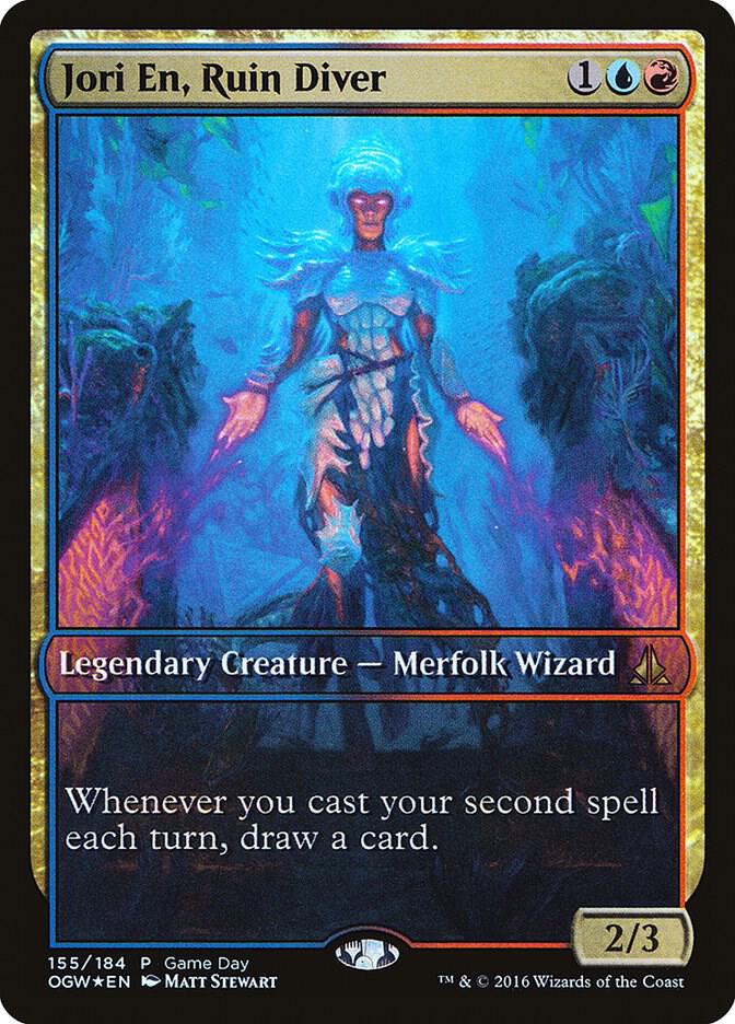 Jori En, Ruin Diver 155/65 (Game Day & Store Championship Promos)  - Full Art Foil | Good Games Modbury