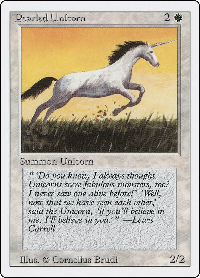 Pearled Unicorn 30/306 (Revised Edition)  | Good Games Modbury