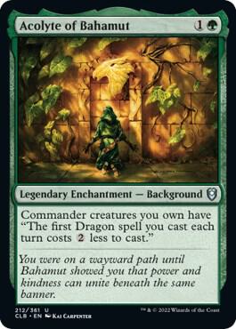 Acolyte of Bahamut 212 (Commander Legends: Battle for Baldur's Gate)  - Foil | Good Games Modbury