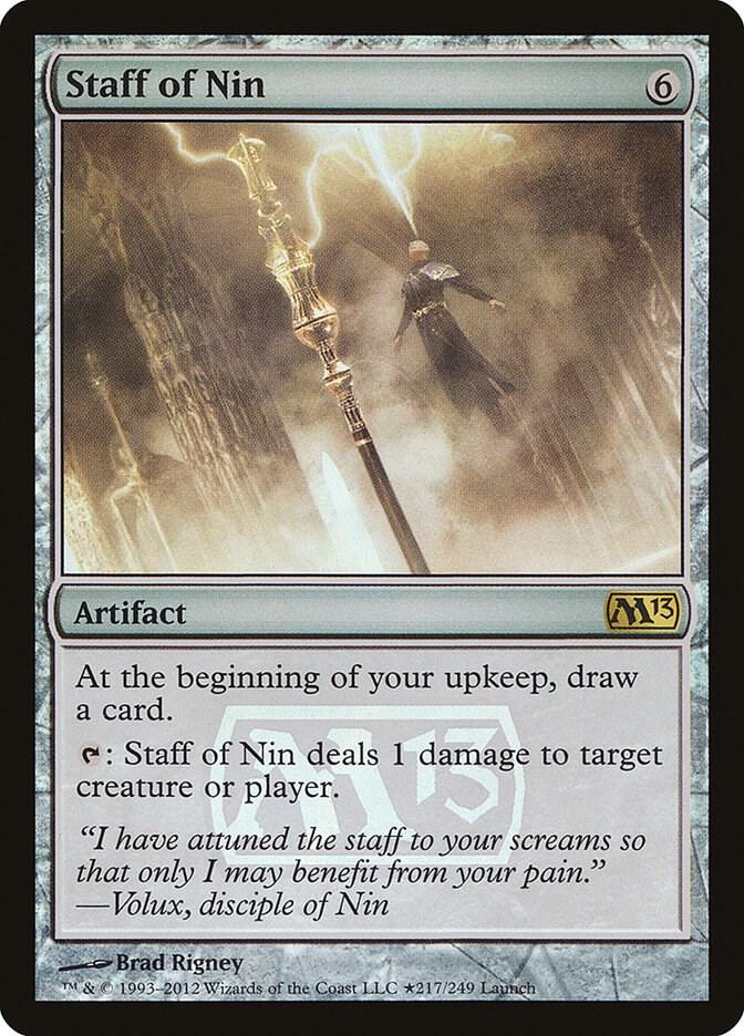 Staff of Nin 217 (Launch Party & Release Event Promos)  - Foil | Good Games Modbury