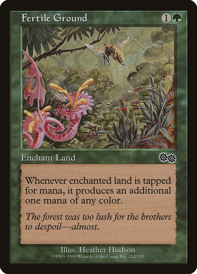 Fertile Ground 252/350 (Urza's Saga)  | Good Games Modbury