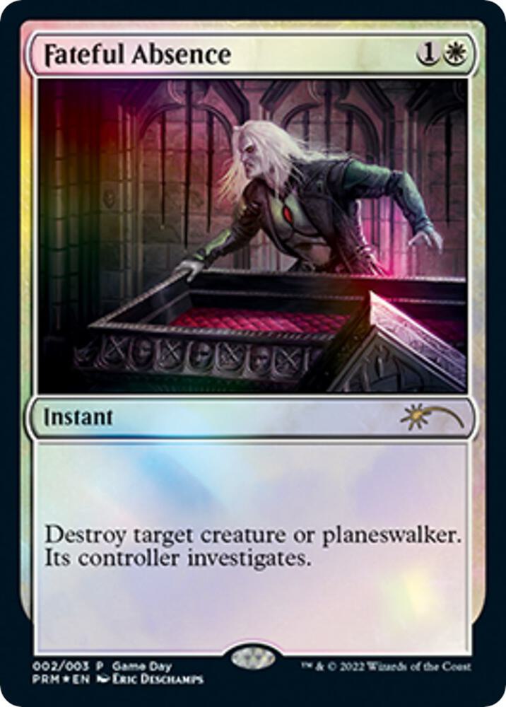 Fateful Absence 2/6 (Game Day & Store Championship Promos)  - Foil | Good Games Modbury