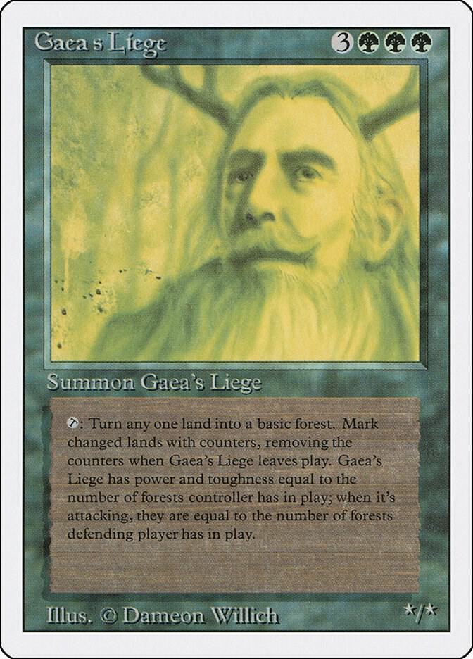 Gaea's Liege 198/306 (Revised Edition)  | Good Games Modbury