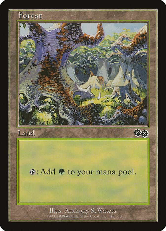 Forest 348/350 (Urza's Saga)  | Good Games Modbury