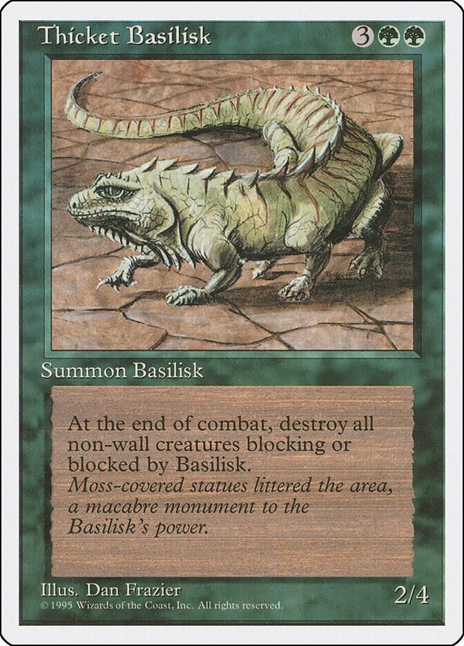 Thicket Basilisk 274/378 (Fourth Edition)  | Good Games Modbury