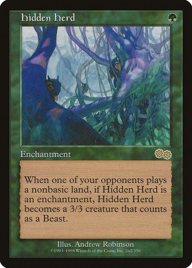 Hidden Herd 262/350 (Urza's Saga)  | Good Games Modbury