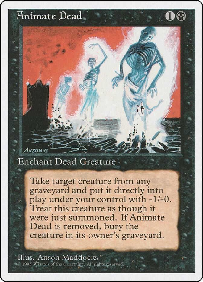 Animate Dead 118/378 (Fourth Edition)  | Good Games Modbury