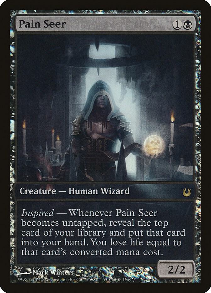Pain Seer 80/9 (Game Day & Store Championship Promos)  - Full Art Foil | Good Games Modbury