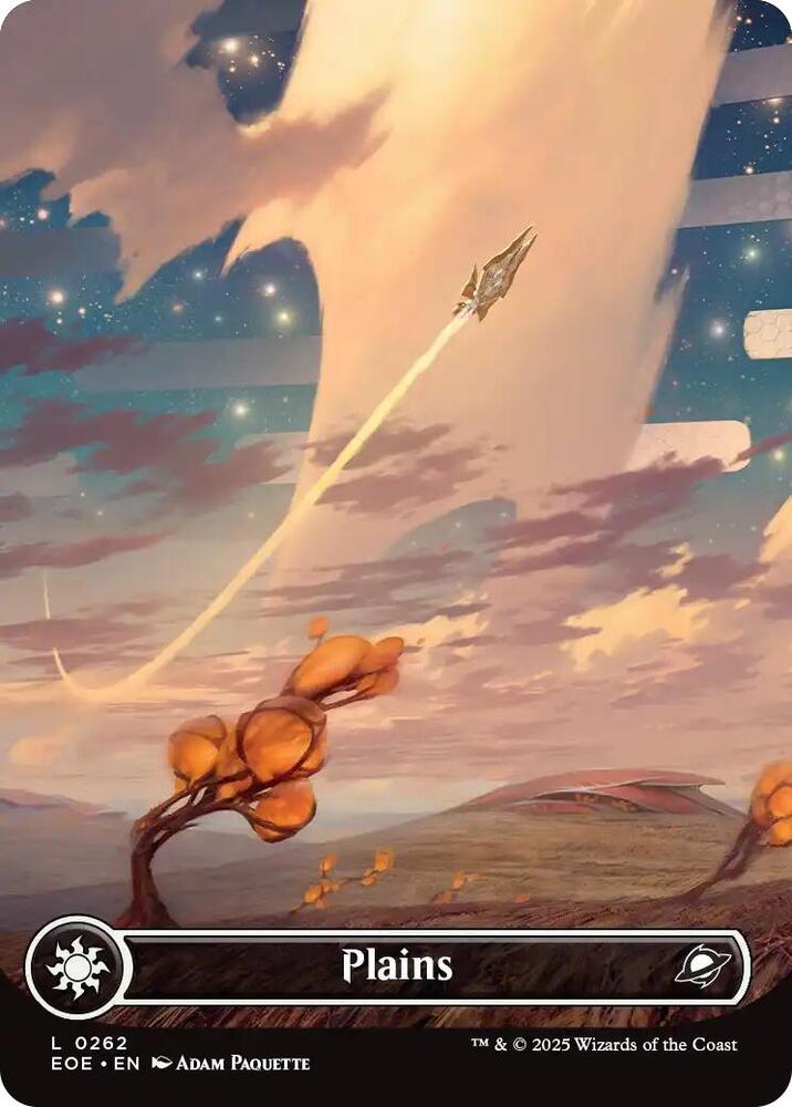 Plains 262 (Edge of Eternities)  - Full Art | Good Games Modbury