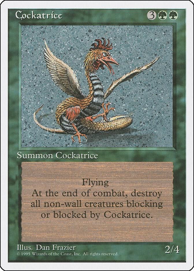 Cockatrice 237/378 (Fourth Edition)  | Good Games Modbury