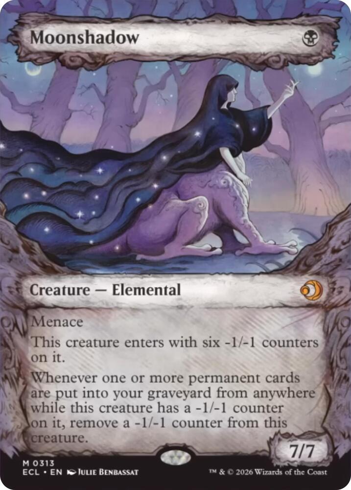 Moonshadow  313 (Lorwyn Eclipsed)  - Showcase Foil | Good Games Modbury