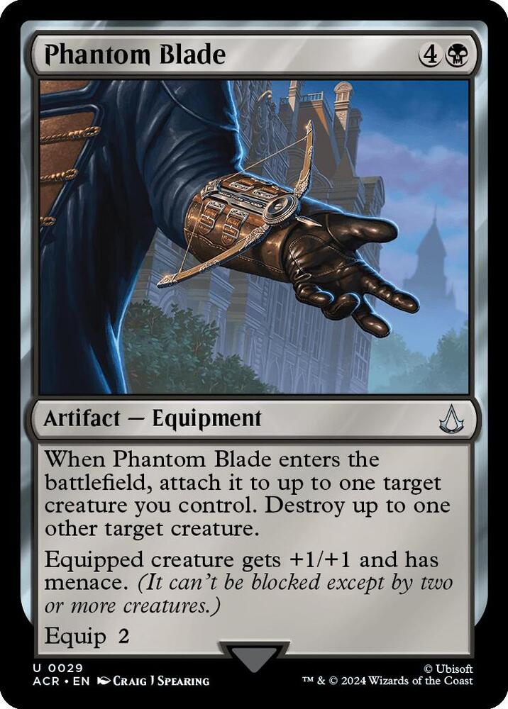 Phantom Blade 29/110 (Universes Beyond: Assassin's Creed)  - Foil | Good Games Modbury