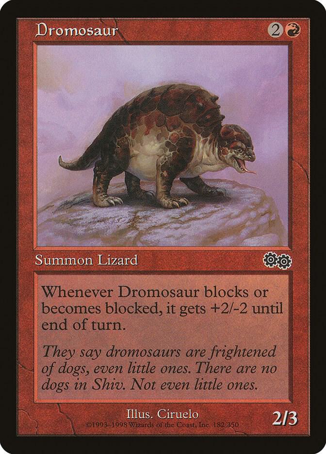 Dromosaur 182/350 (Urza's Saga)  | Good Games Modbury