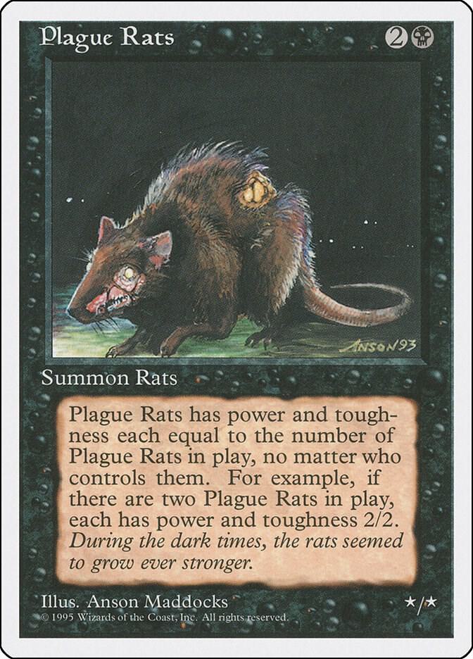 Plague Rats 154/378 (Fourth Edition)  | Good Games Modbury