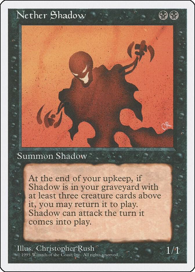 Nether Shadow 149/378 (Fourth Edition)  | Good Games Modbury
