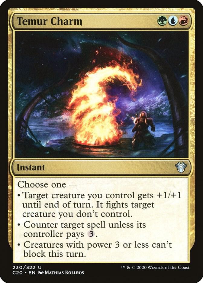 Temur Charm 230/322 (Commander 2020)  | Good Games Modbury