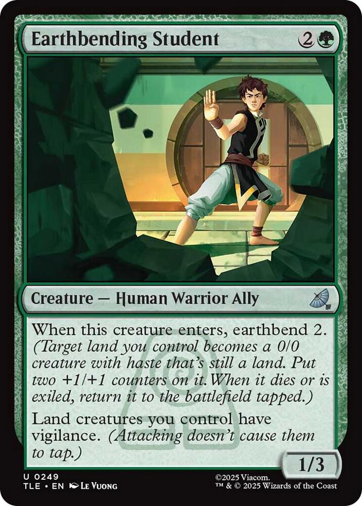 Earthbending Student 249 (Avatar: The Last Airbender: Eternal-Legal)  - Foil | Good Games Modbury
