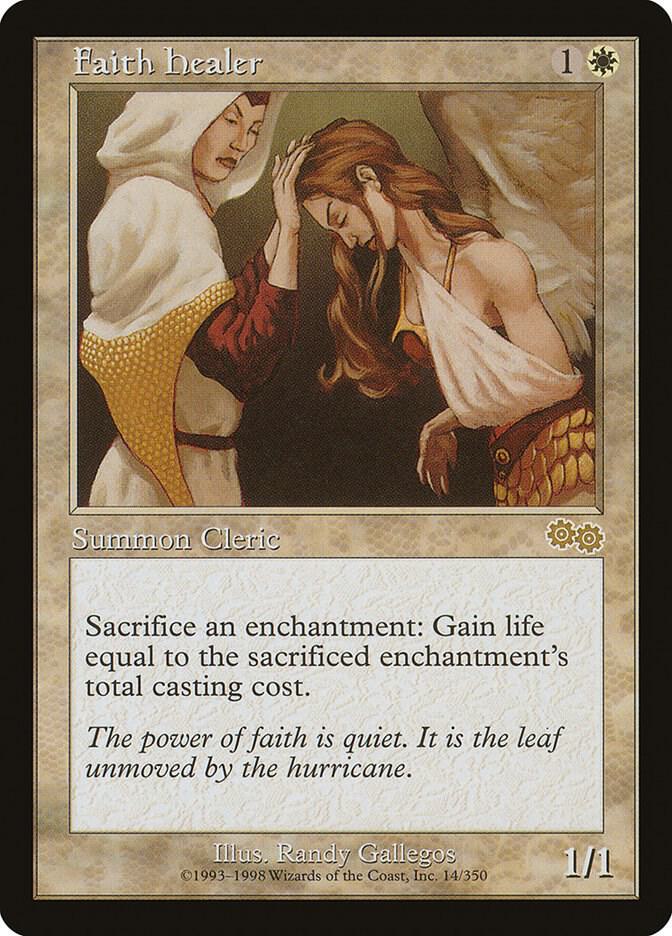 Faith Healer 14/350 (Urza's Saga)  | Good Games Modbury