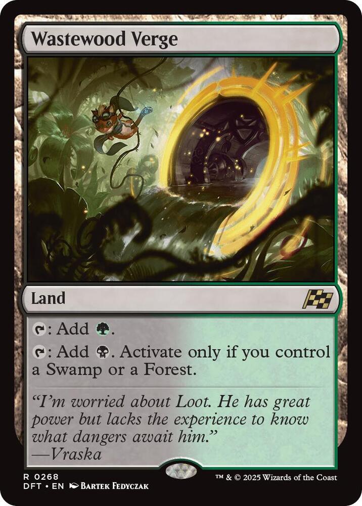 Wastewood Verge 268 (Aetherdrift)  - Foil | Good Games Modbury