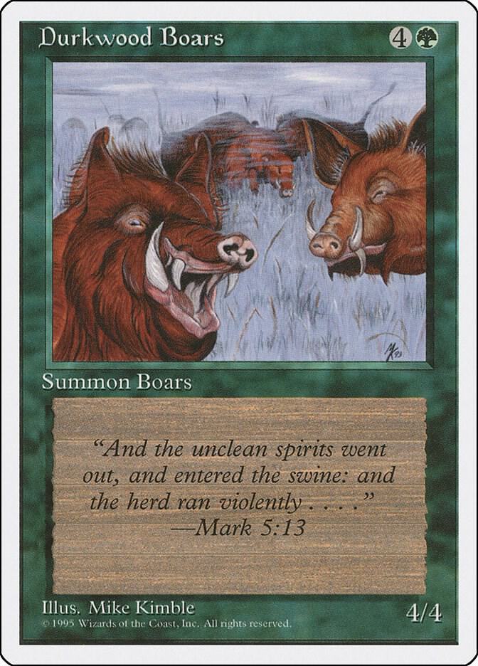 Durkwood Boars 241/378 (Fourth Edition)  | Good Games Modbury