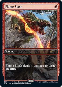 Flame Slash 1/49 (Game Day & Store Championship Promos)  - Full Art | Good Games Modbury