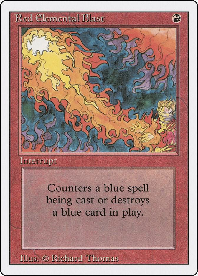 Red Elemental Blast 171/306 (Revised Edition)  | Good Games Modbury