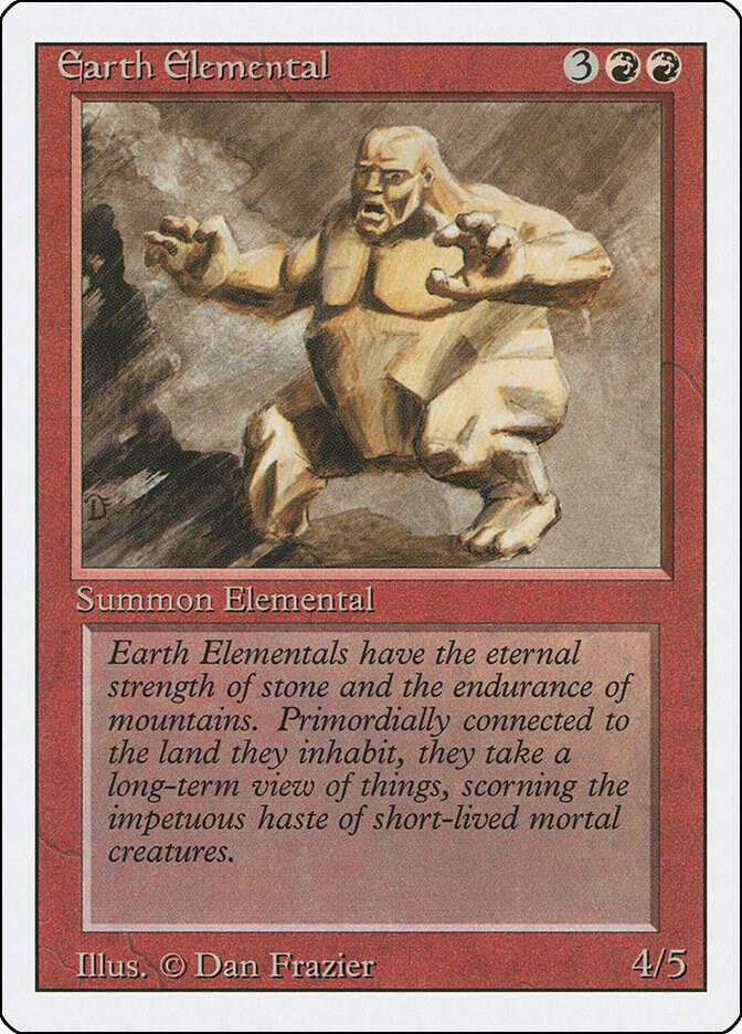 Earth Elemental 146/306 (Revised Edition)  | Good Games Modbury