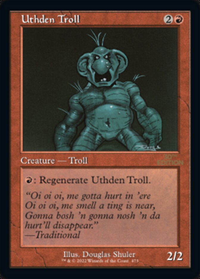 Uthden Troll 473/594 (30th Anniversary Edition)  | Good Games Modbury