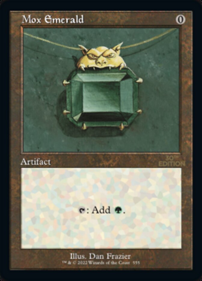 Mox Emerald 555/594 (30th Anniversary Edition)  | Good Games Modbury