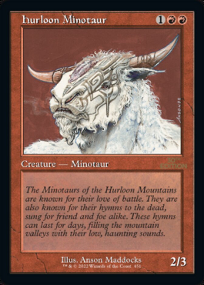 Hurloon Minotaur 451/594 (30th Anniversary Edition)  | Good Games Modbury