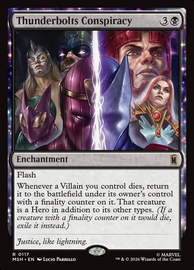 Thunderbolts Conspiracy 117 (Marvel Super Heroes)  - Foil | Good Games Modbury
