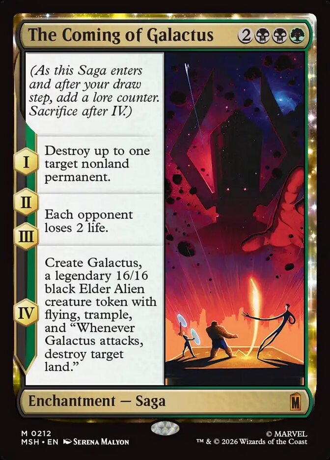 The Coming of Galactus 212 (Marvel Super Heroes)  - Foil | Good Games Modbury