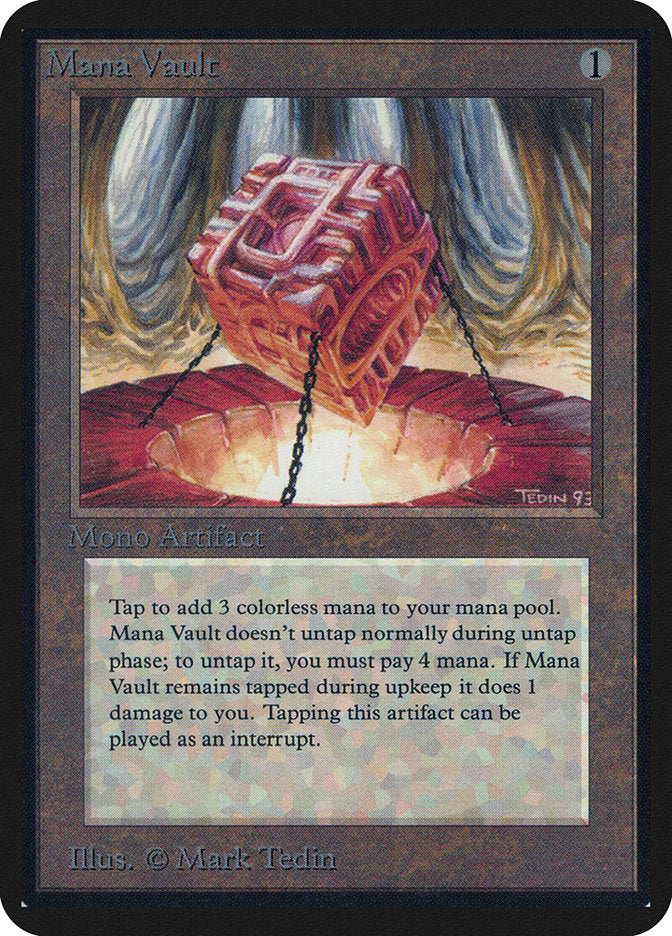 Mana Vault 259/295 (Alpha Edition)  | Good Games Modbury