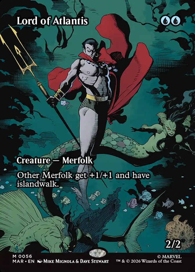 Lord of Atlantis 56 (Marvel Universe Eternal-Legal)  - Borderless | Good Games Modbury