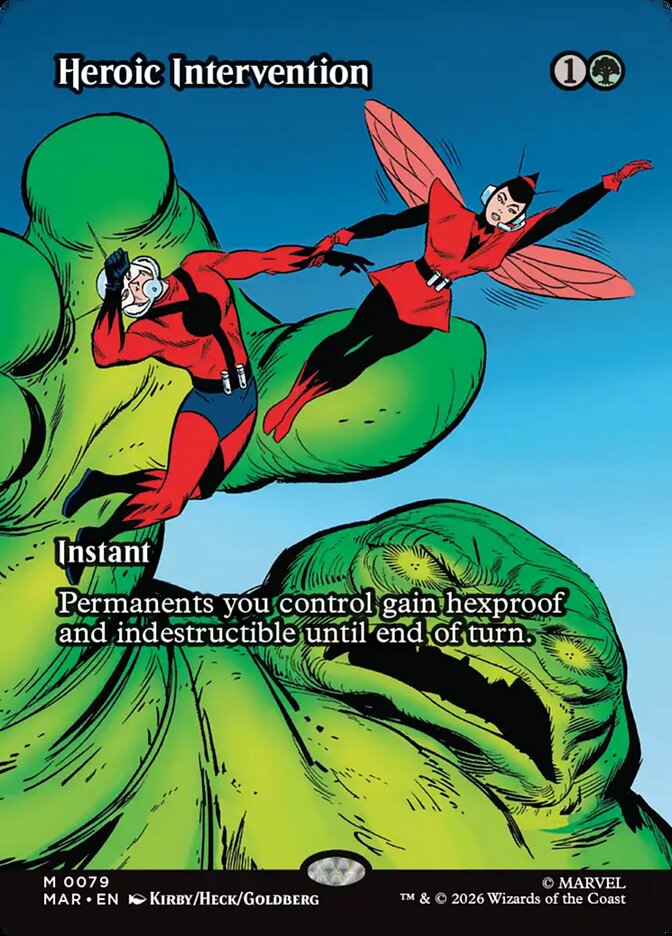 Heroic Intervention 79 (Marvel Universe Eternal-Legal)  - Borderless | Good Games Modbury