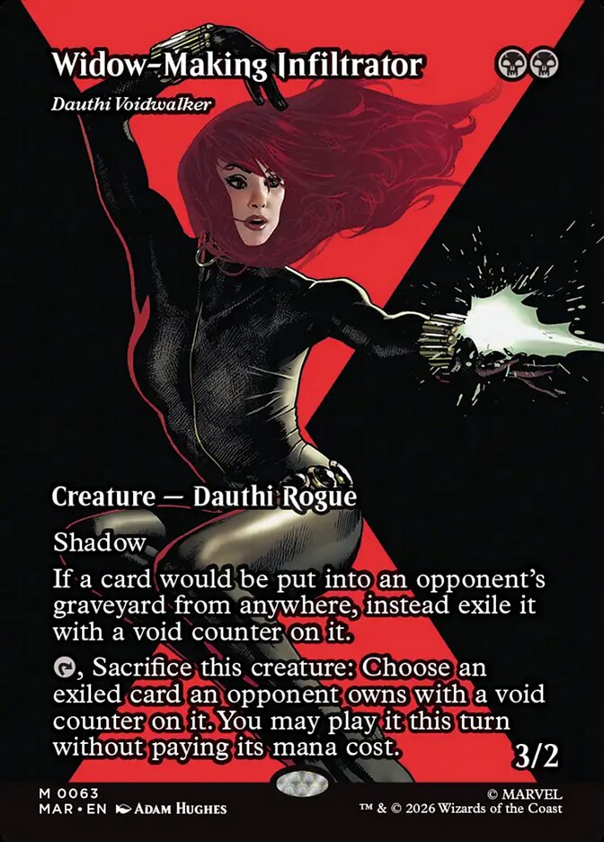 Dauthi Voidwalker 63 (Marvel Universe Eternal-Legal)  - Borderless Foil | Good Games Modbury