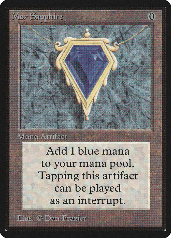 Mox Sapphire 266/302 (Beta Edition)  | Good Games Modbury