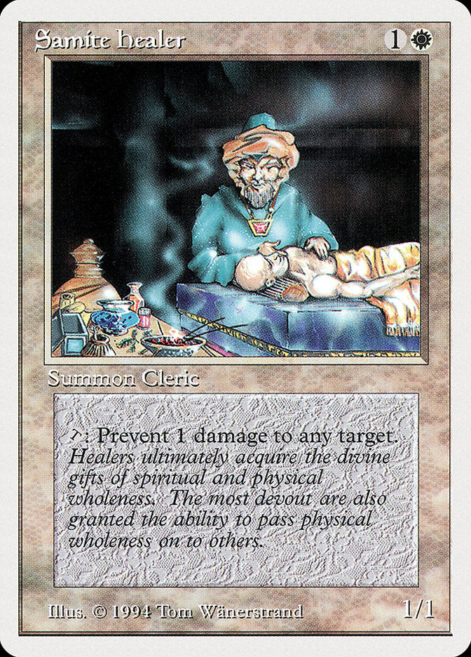 Samite Healer 38/306 (Summer Magic)  | Good Games Modbury