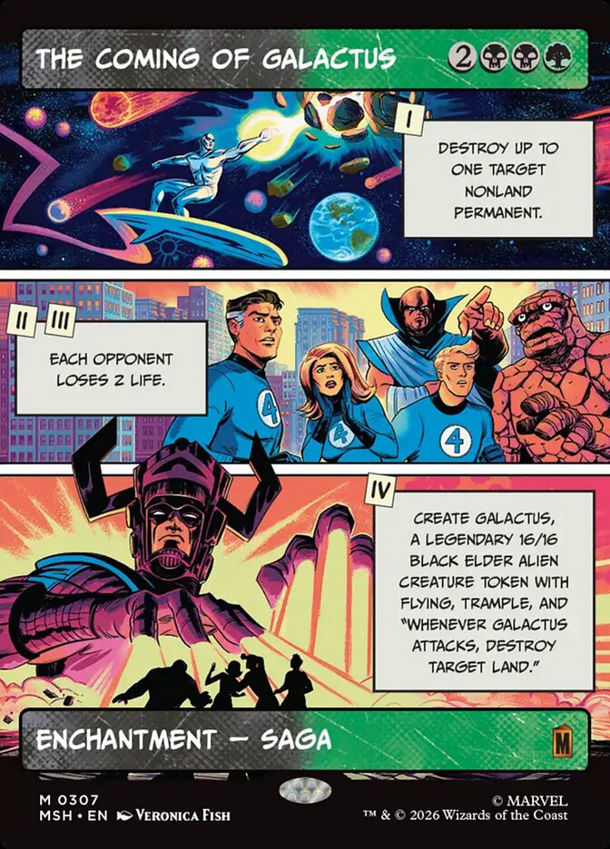 The Coming of Galactus 307 (Marvel Super Heroes)  - Showcase | Good Games Modbury