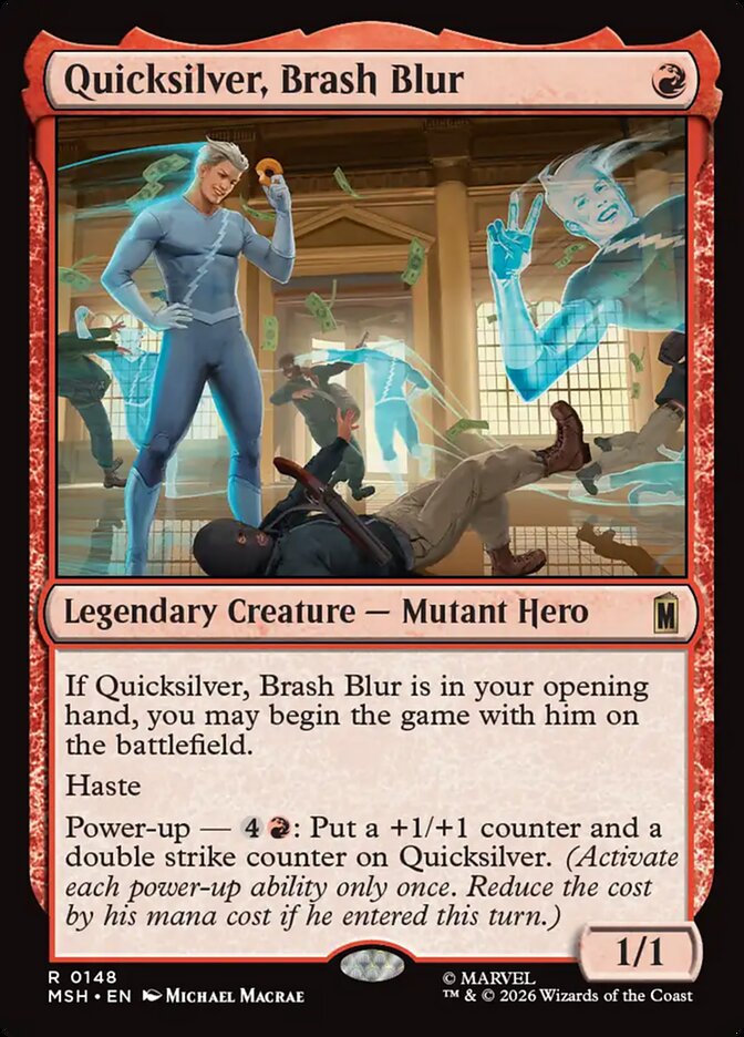 Quicksilver, Brash Blur 148 (Marvel Super Heroes)  | Good Games Modbury