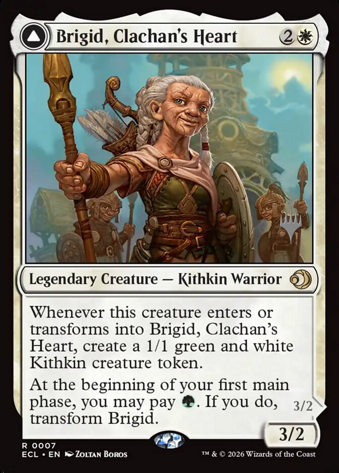 Brigid, Clachan's Heart // Brigid, Doun's Mind 7 (Promo Pack: Lorwyn Eclipsed)  | Good Games Modbury