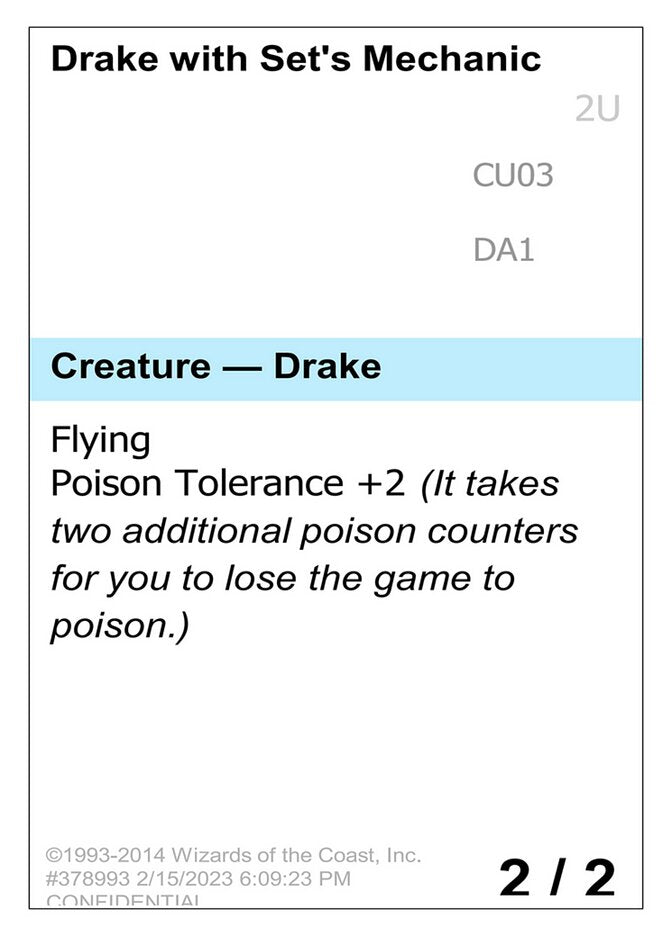 Drake with Set's Mechanic CU03/477 (Un-Known Event Playtest Cards)  | Good Games Modbury
