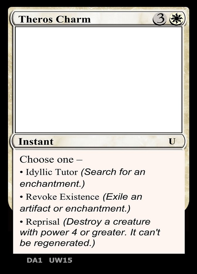 Theros Charm UW15/477 (Un-Known Event Playtest Cards)  | Good Games Modbury