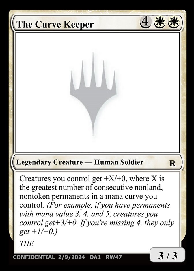 The Curve Keeper RW47/477 (Un-Known Event Playtest Cards)  | Good Games Modbury