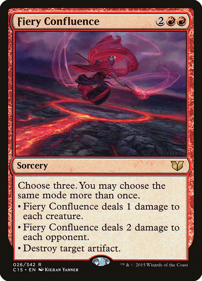 Fiery Confluence [Commander 2015] | Good Games Modbury