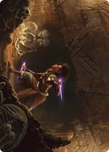 Dogged Pursuit Art Card 21 (Art Series: Kaldheim)  | Good Games Modbury