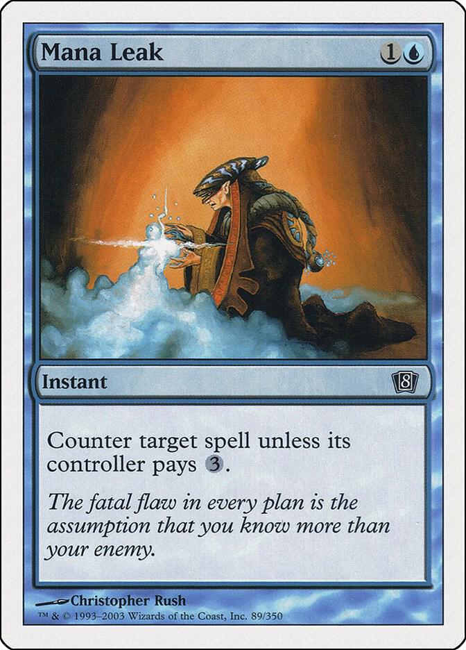 Mana Leak 89/350 (8th Edition)  | Good Games Modbury