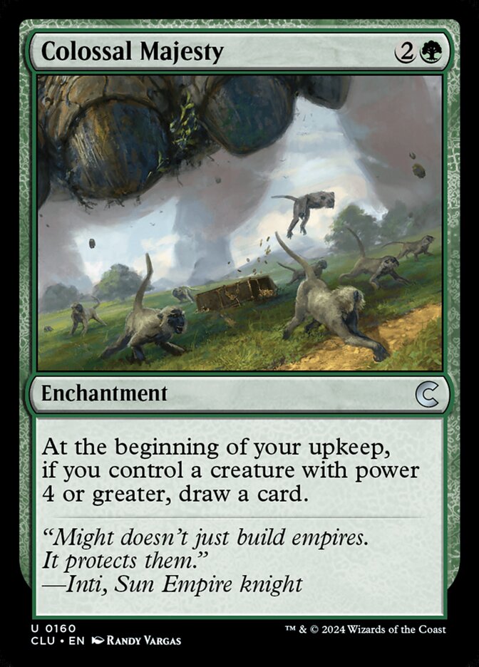 Colossal Majesty 160/284 (Ravnica: Clue Edition)  | Good Games Modbury