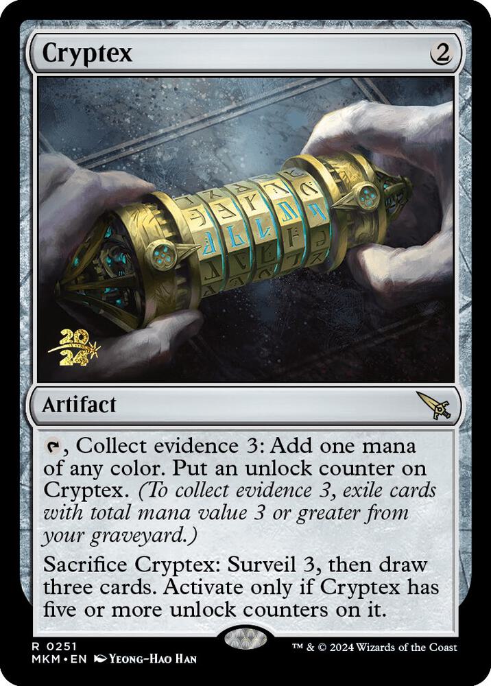 Cryptex 251s/182 (Prerelease Cards)  - Foil | Good Games Modbury